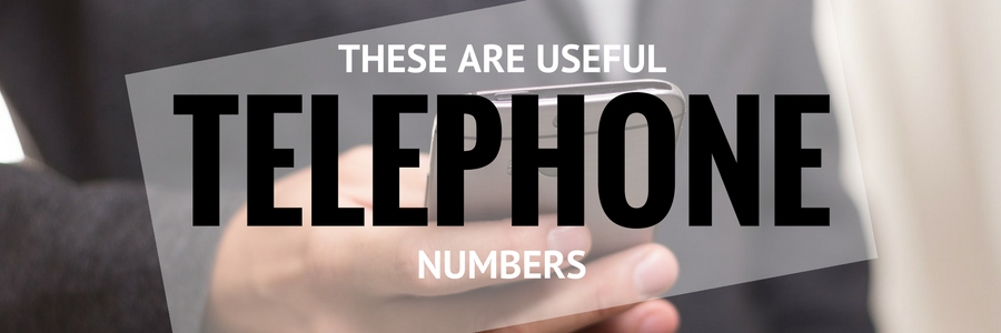 Useful Telephone Numbers