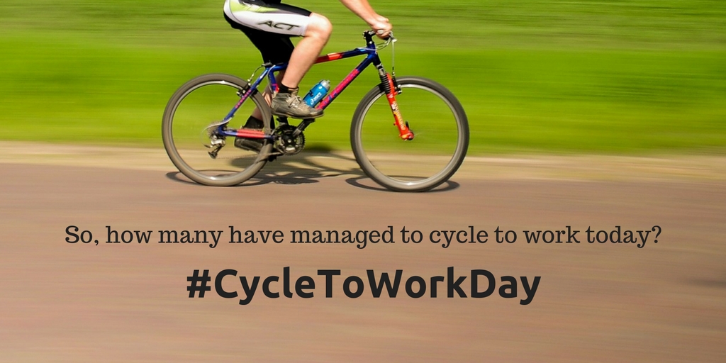 #CycleToWorkDay - Cycle To Work Day September 2016