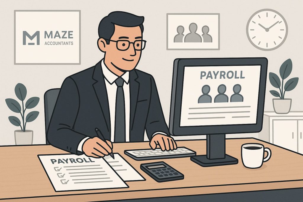 Payroll services for small businesses in Chessington – Maze Accountants