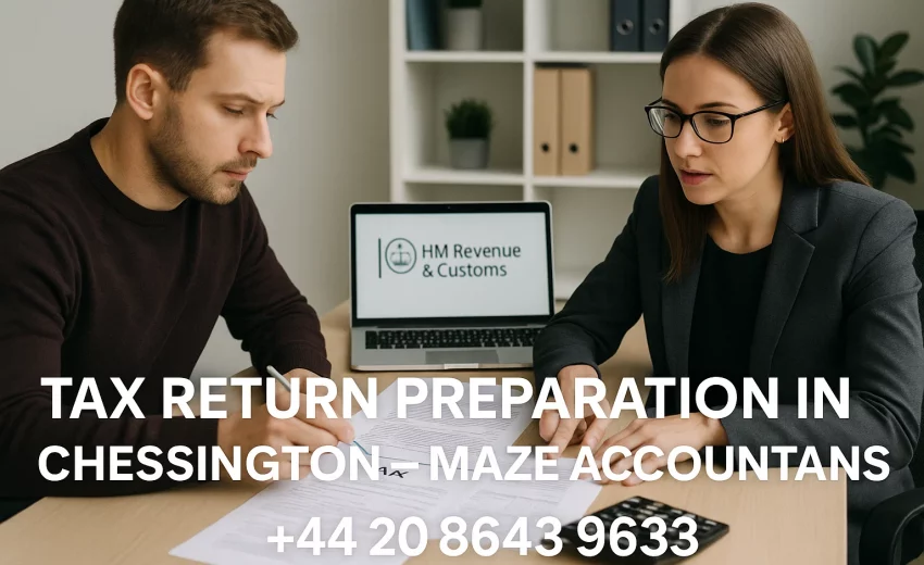 Tax Return Preparation in Chessington: Your Complete Guide to Stress-Free Filing with Maze Accountants